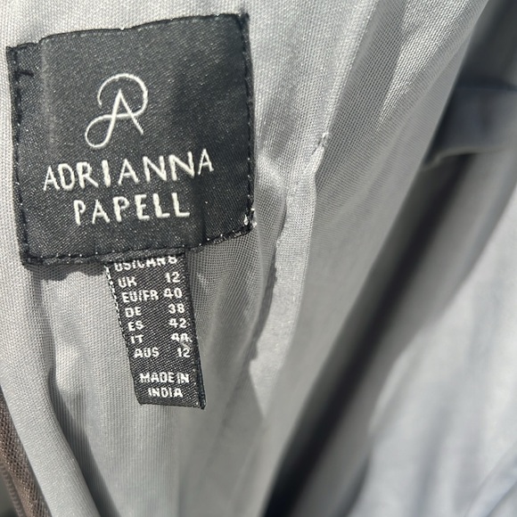 Adrianna papell black tie event dress US size 8 - Picture 5 of 8